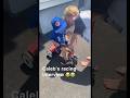 Little Crew Chief’s Victory Lane interview when he was tiny. #racing #victory #race #car #fun #chevy