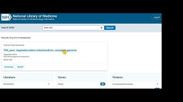 NCBI: download a protein sequence file for an organelle genome.