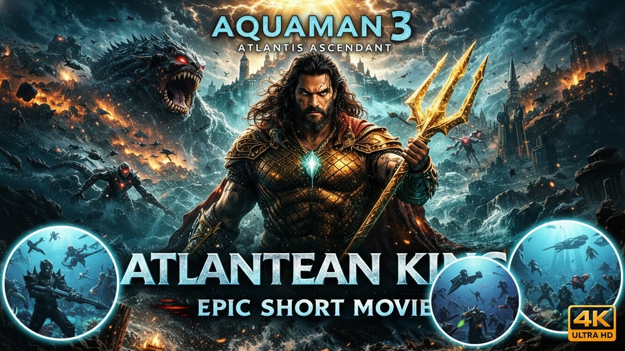 AQUAMAN 3 – Atlantean King | Epic 4K Fan Made part 3