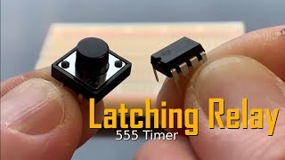 Making a latching relay with 555 timer screenshot 5