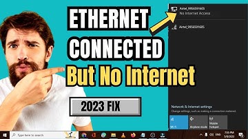 FIX "Ethernet Connected But No internet Access" Windows 10/11 (2023)