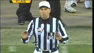 Terrell Owens runs by Al Harris, draws pass interference 2001, 49ers vs. Eagles