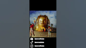 ALBUM COVER FROM ASTROWORLD IN AN ALTERNATE UNIVERSE