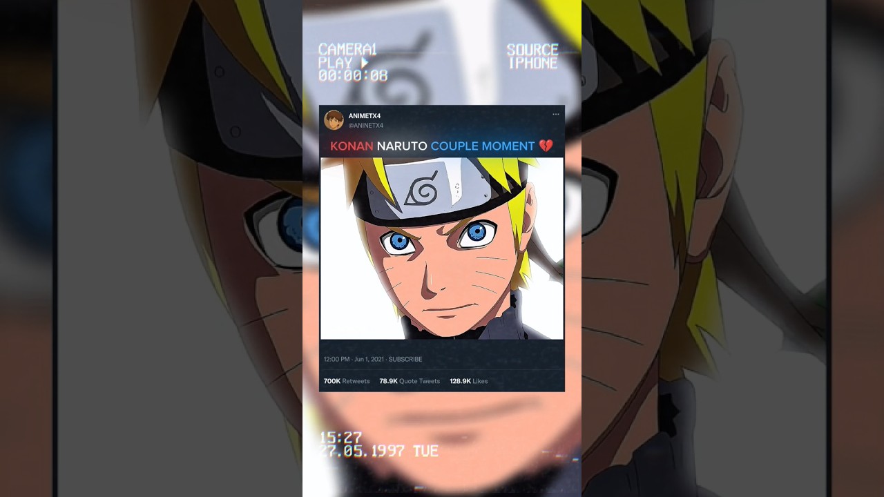 NARUTO AND KONAN 🥶🤯