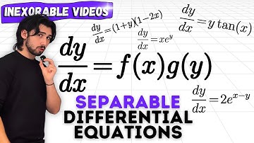 How to Solve Separable Differential Equations using Separation of Variables (Lots of Examples)