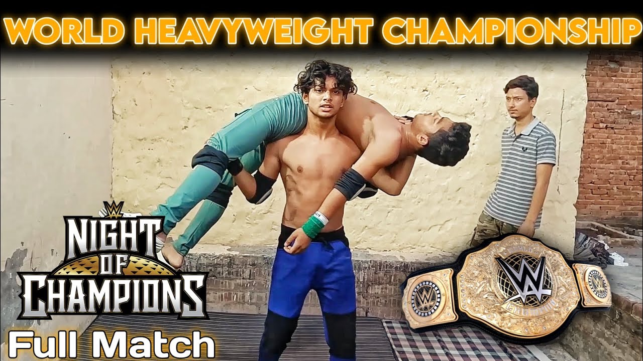 WWE - Seth Rollins vs Aj Styles Night Of Champions 2023 Full Match | Backyard Wrestling