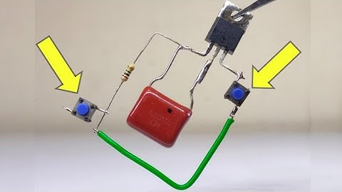 IRFZ44N Push button supply using mosfet voltage regulator, Touch on-off Switch