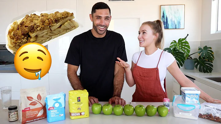 MY BOYFRIEND AND I ATTEMPT TO MAKE VEGAN APPLE PIE...