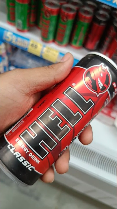 NEW HELL ENERGY DRINK 😈