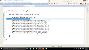 What is Character Wrapper Class in Java Language?.