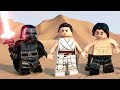 Rey reacts to shirtless Kylo Ren (Unique Reactions) in LEGO Star Wars: The Skywalker Saga
