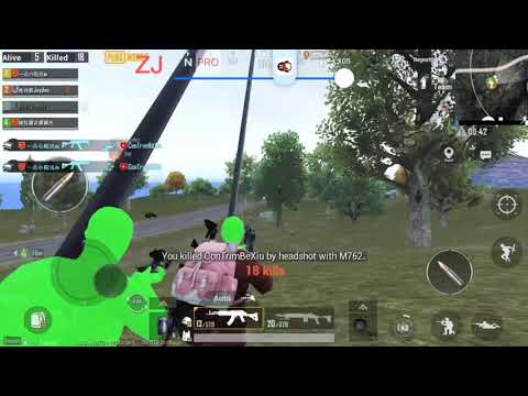 PUBG国际服外挂演示