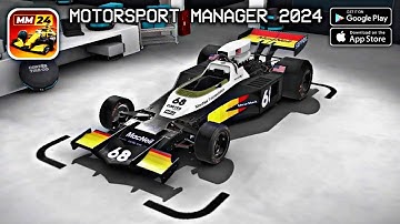 Motorsport Manager Game 2024 - Android Gameplay