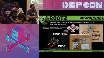 DEF CON 25 Rootz Asylum - Erin Owens  - Drone Wars