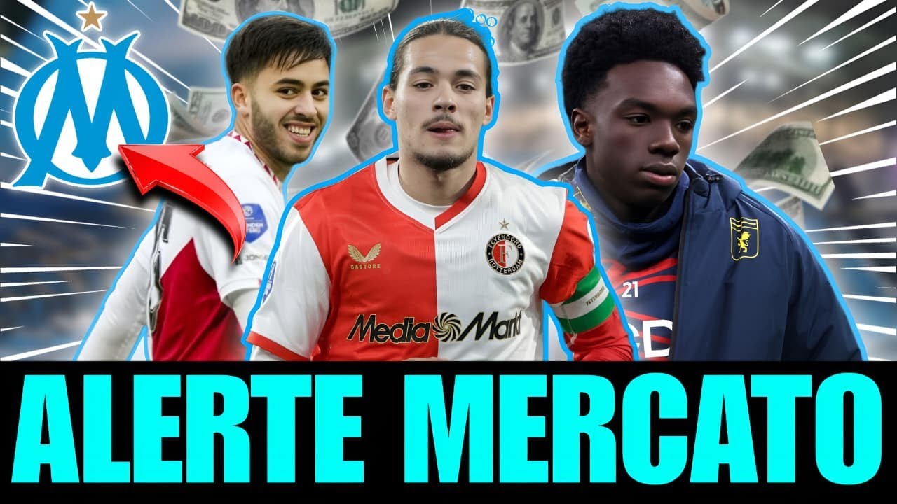 🔥 URGENT À L’OM : HADJ MOUSSA VEUT VENIR ? + EKHATOR DANS LE VISEUR + EL KAROUANI POUR EMERSON !
