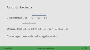 14.1 - Counterfactuals