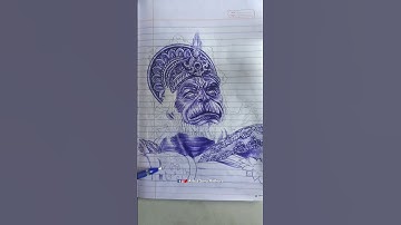 Complete tutorial 😍(Hanuman ji ) #sketch #realistic #hanumanji #shorts#artistsonurathore