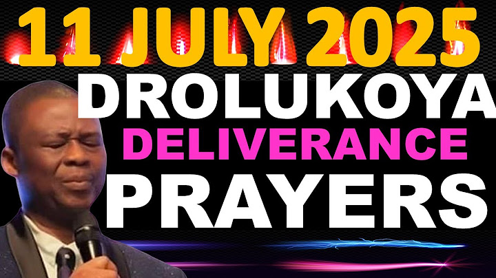 WIPING OUT EVIL ALTARS WITH MIDNIGHT DR. OLUKOYA PRAYERS FOR DELIVERANCE