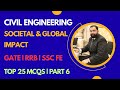 Civil Engineering MCQs – Renewable Energy, Tunnels &amp; Water Conservation | Part 6