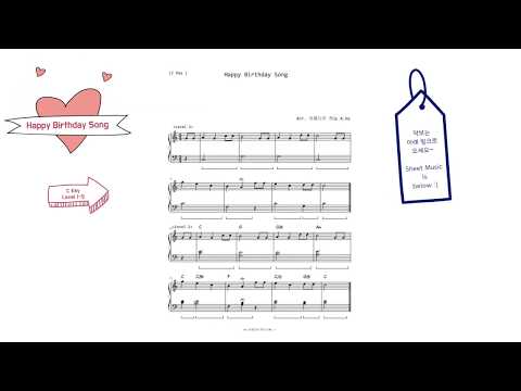 "Happy Birthday To You"  15 Sheet Music - -