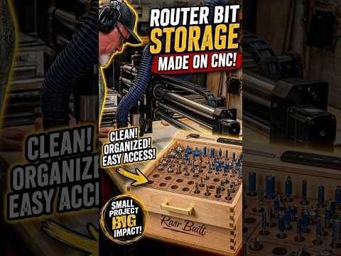 A Better Way to Store Router Bits!