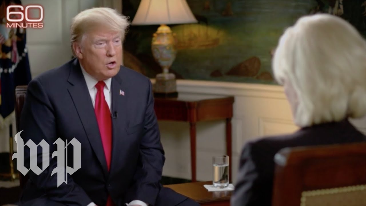 Moments from 60 Minutes' interview with President Trump