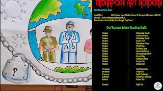 Coronavirus Awareness || Part 2 || Midnapore Art Academy screenshot 4