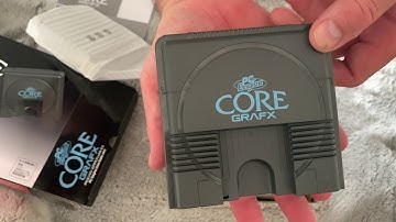 European PC Engine Core Grafx Mini Unboxing
