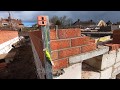 Bricklaying for beginners - setting up profiles and clamps