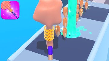 FANCY NAILS game HIGH SCORE GAME 💕🌈👩🏻‍🦰 Gameplay All Levels Walkthrough iOS Android New Game 3D