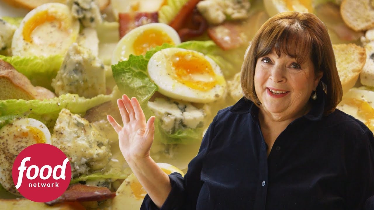 Cómo hacer una ensalada césar para la familia |Cocinando con Ina Garten |Food Network Latinoamérica