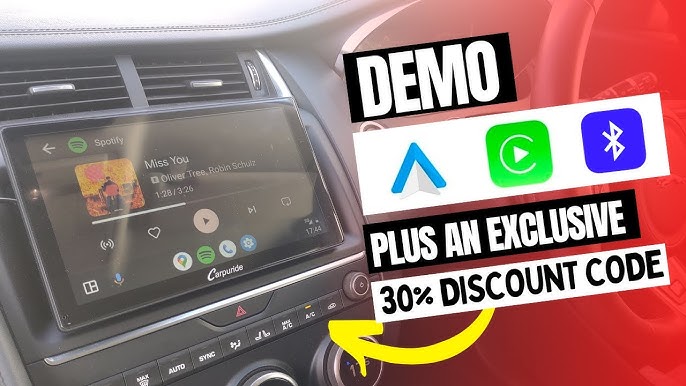 Carpuride W903 Carplay Android Auto estéreo para automóvil con