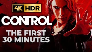 [4K HDR] First 30 Minutes Control PC Max Settings Ray Tracing Ultra | Worth a Buy | Beyond The Hype