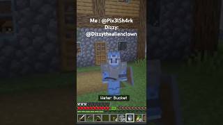 @Pix3lSh4rk @Dizzythealienclown #minecraft #minecraftgaming#minecraftchannel #minecraftgameplay