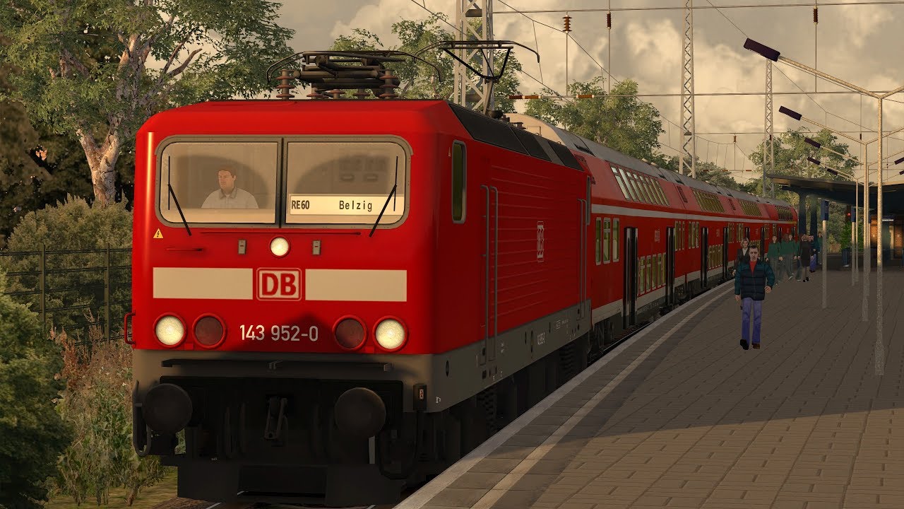 LET`S PLAY Train Simulator 2020 / RE18749 nach Belzig / TTB Szenariopack Vol. 3 / BR 143