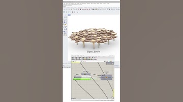 Been experimenting a lot lately, #shorts #grasshopper3d #rhino3d #prametricdesign