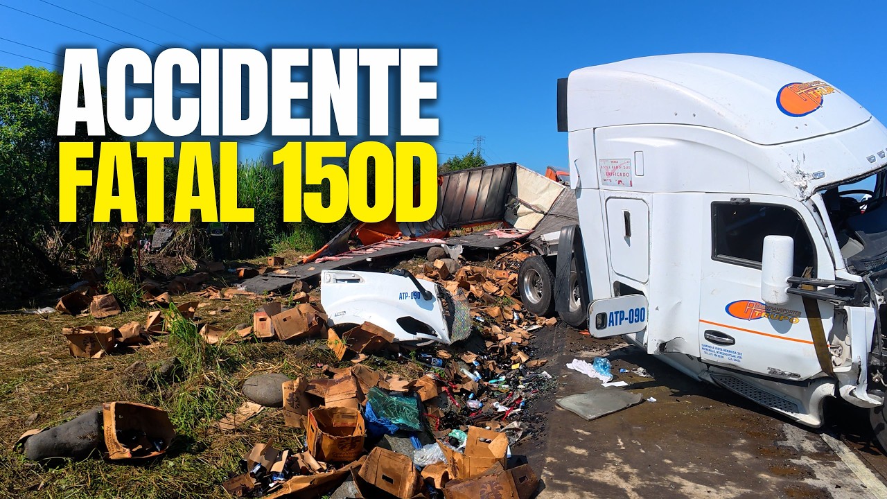 ¿Por qué este accidente paralizó toda la autopista 150D?
