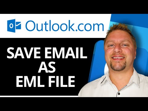 How to Save Outlook Email as EML File | Outlook Tips 2025