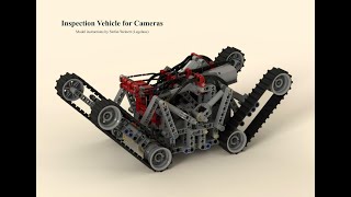 Lego Technic MOC 51574 Inspection Vehicle for Actioncams EOD Bot (Technic Version) by Legolaus