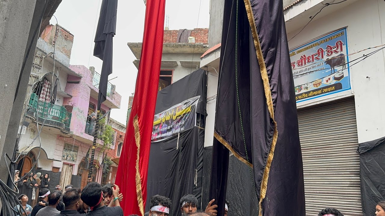 10 Muharram | Roz e Aashura | Alam Hazrat Abbas as | Anjumane Abediya | Nowgawan Sadat Azadari 2025