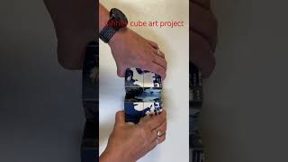 Infinity cube art project #infinitycube