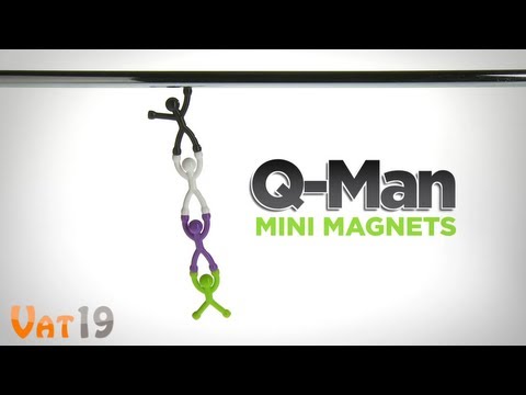 Q-Man Mini Flexible Magnets