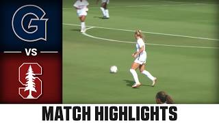 Georgetown vs. Stanford Match Highlights | 2026 ACC Women's Soccer