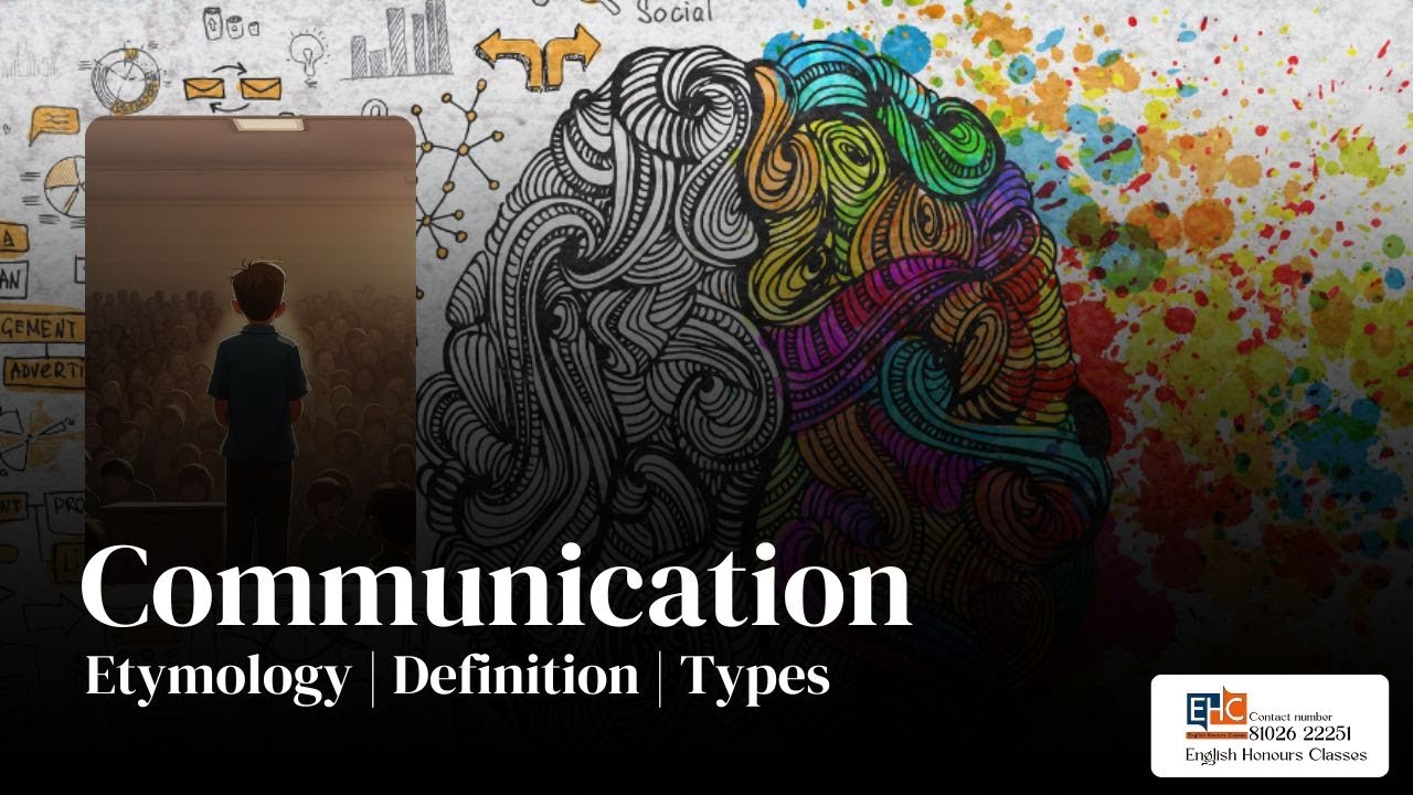 Communication: Etymology, Definition and Types - YouTube