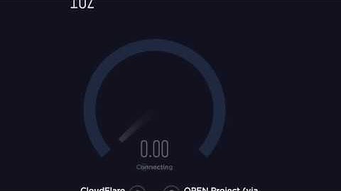 当在Cloudflare服务器上跑Speedtest时......