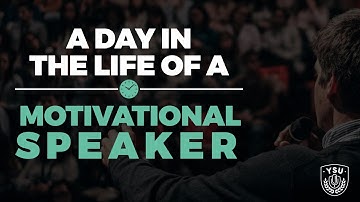 A Day in the Life of a Motivational Speaker ✈️  🎤  👏