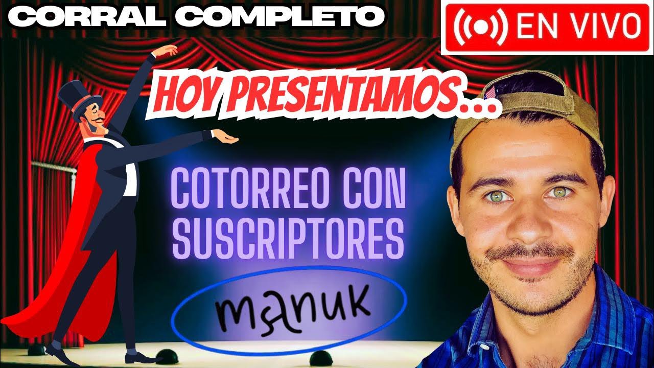 ManuK está en vivo NOTICIA PARACAIDAS