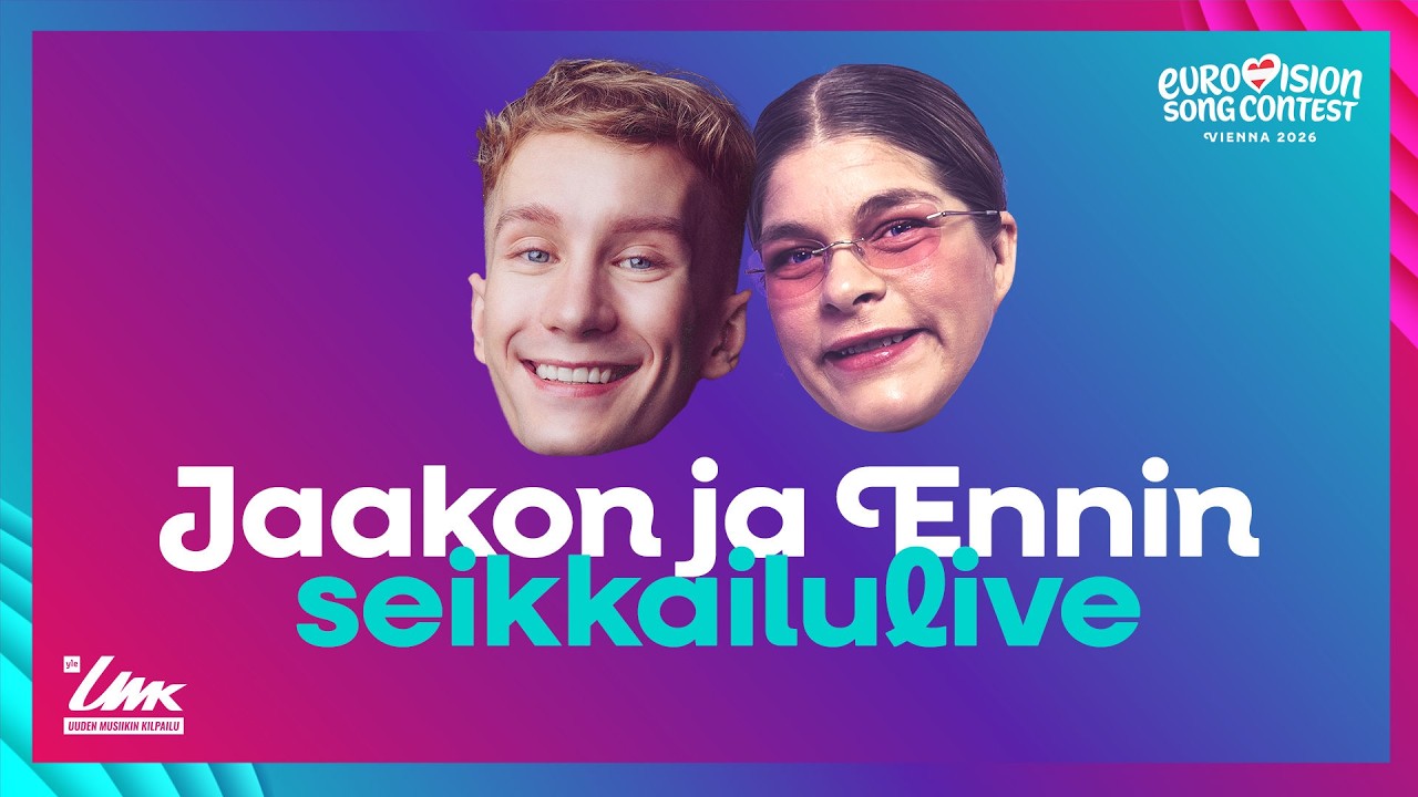Suorana Wienin Euroviisuista: JAAKON JA ENNIN SEIKKAILULIVE