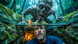 I Built An Invisible Bunker Under A Rock... He Almost Smelled Me