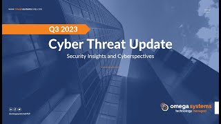 Q3 2023 Cyber Threat Update: MOVEit compromise becomes a lesson in vulnerability management